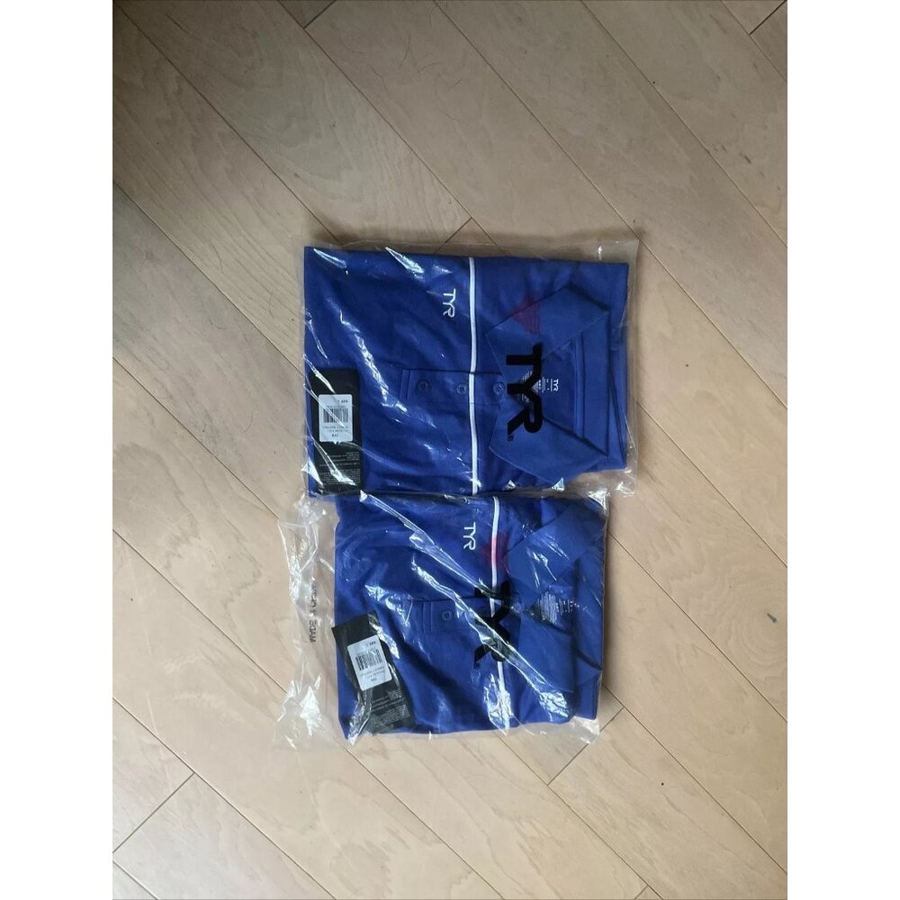 TYR Female Tech Polos Size Large Lot Of 2